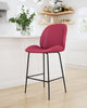 Miles Counter Stool Red - Cozy Roots Decor