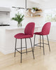 Miles Counter Stool Red - Cozy Roots Decor