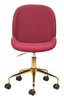 Miles Office Chair Red - Cozy Roots Decor