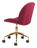 Miles Office Chair Red - Cozy Roots Decor