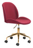 Miles Office Chair Red - Cozy Roots Decor