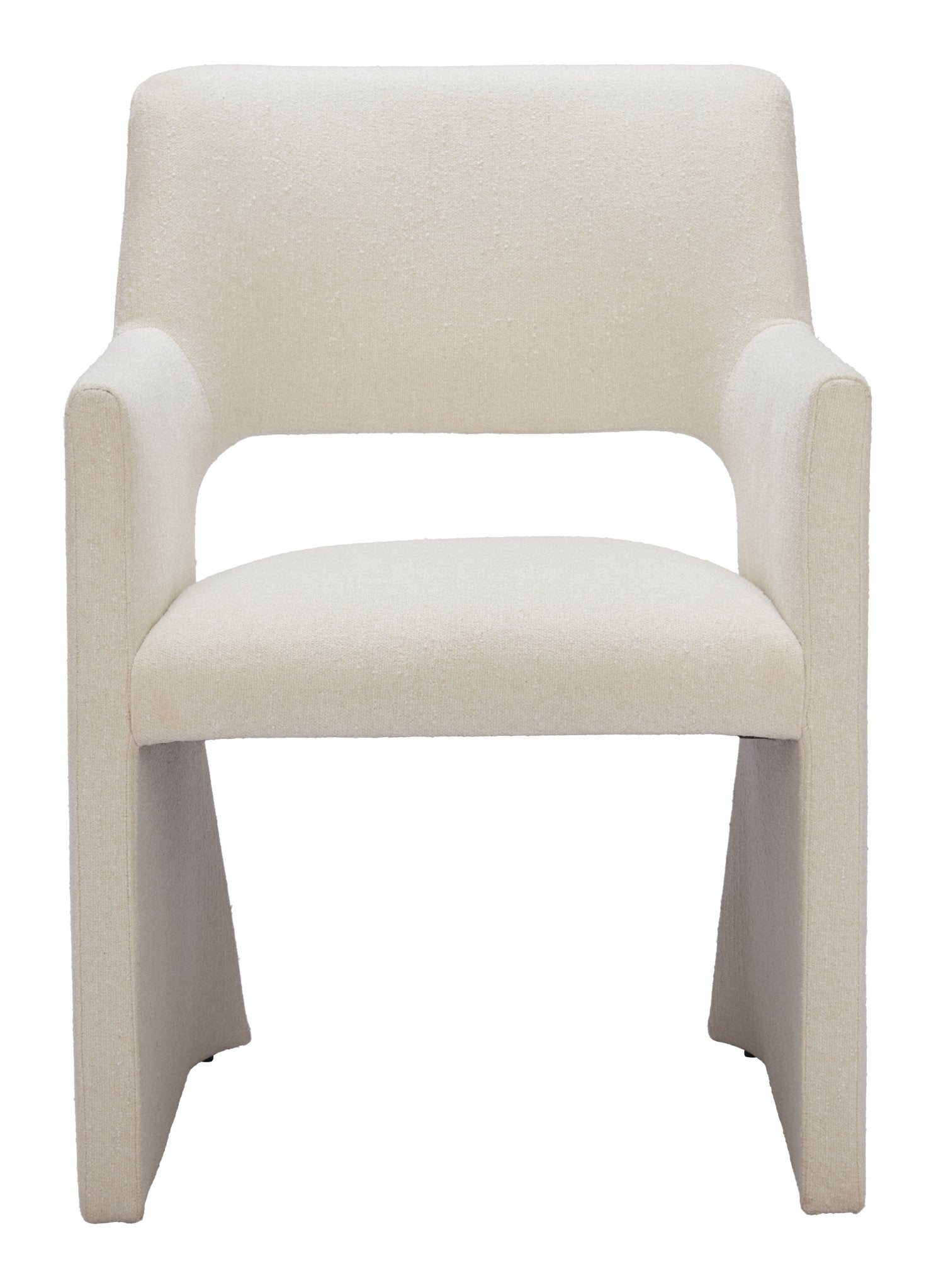 Minet Dining Chair Linen White - Cozy Roots Decor