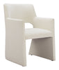 Minet Dining Chair Linen White - Cozy Roots Decor