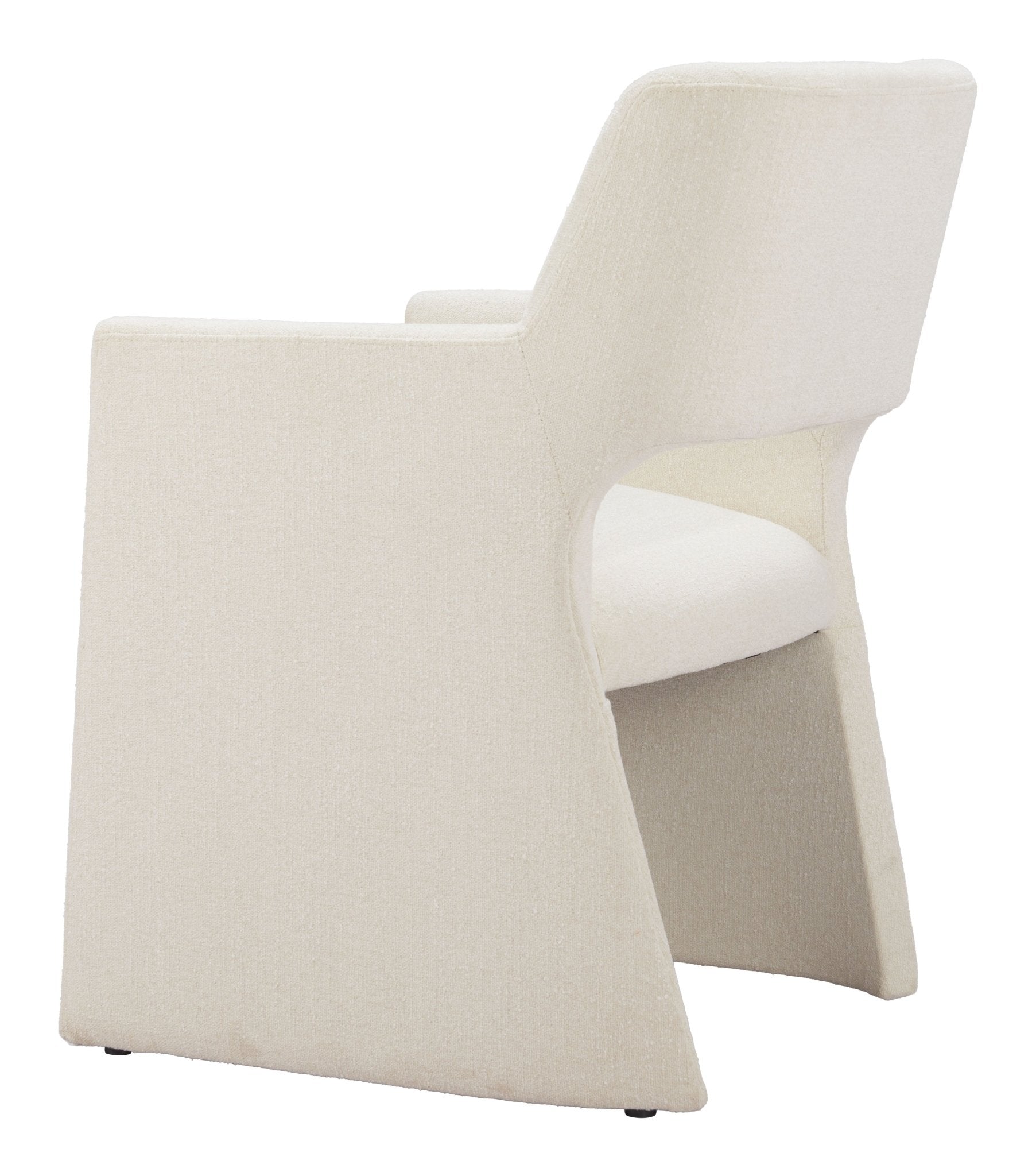 Minet Dining Chair Linen White - Cozy Roots Decor