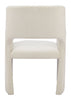 Minet Dining Chair Linen White - Cozy Roots Decor