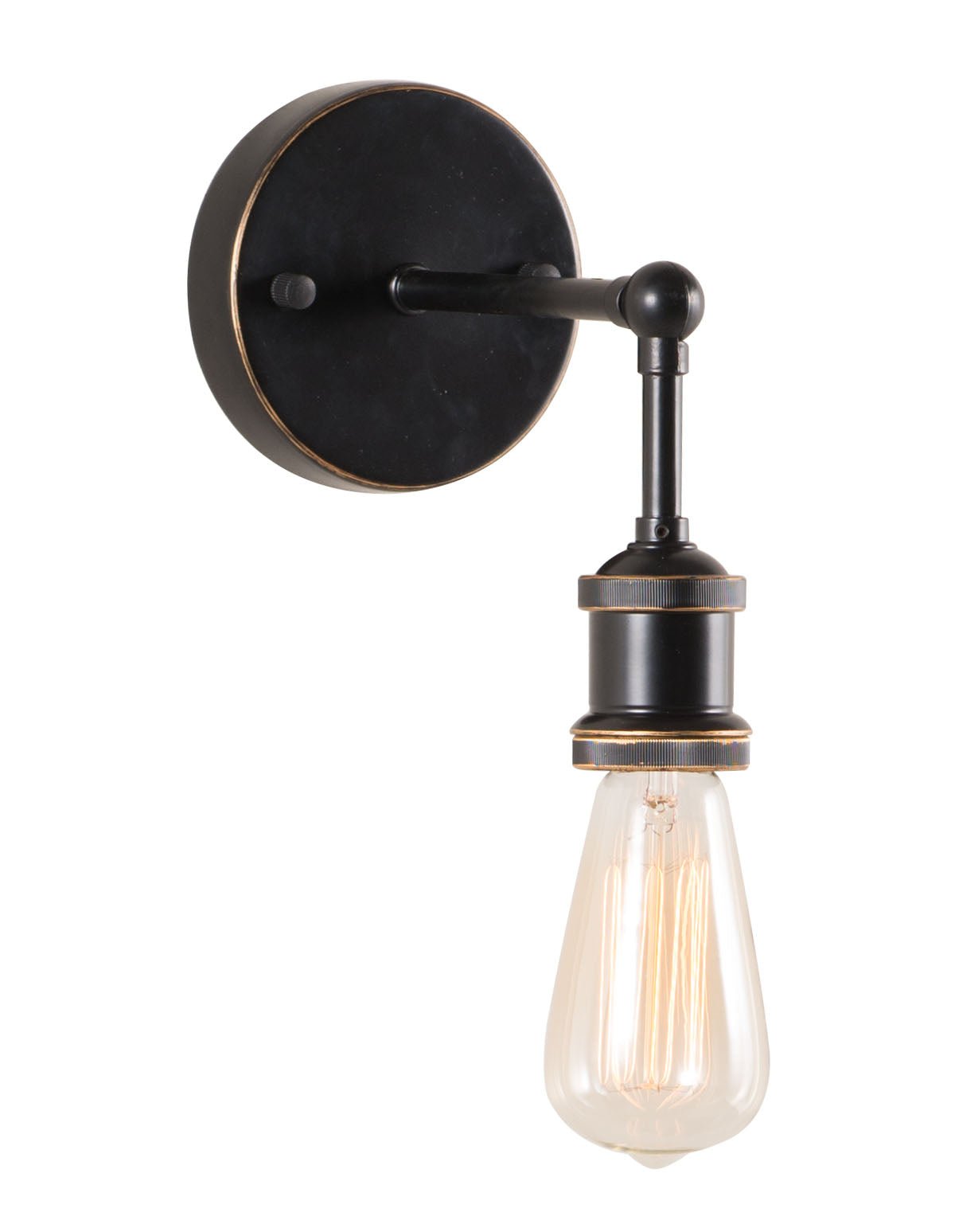 Miserite Wall Lamp Antique Black - Cozy Roots Decor