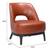 Mistley Accent Chair Brown - Cozy Roots Decor