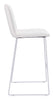 Mode Barstool (Set of 2) White - Cozy Roots Decor