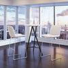 Mode Barstool (Set of 2) White - Cozy Roots Decor