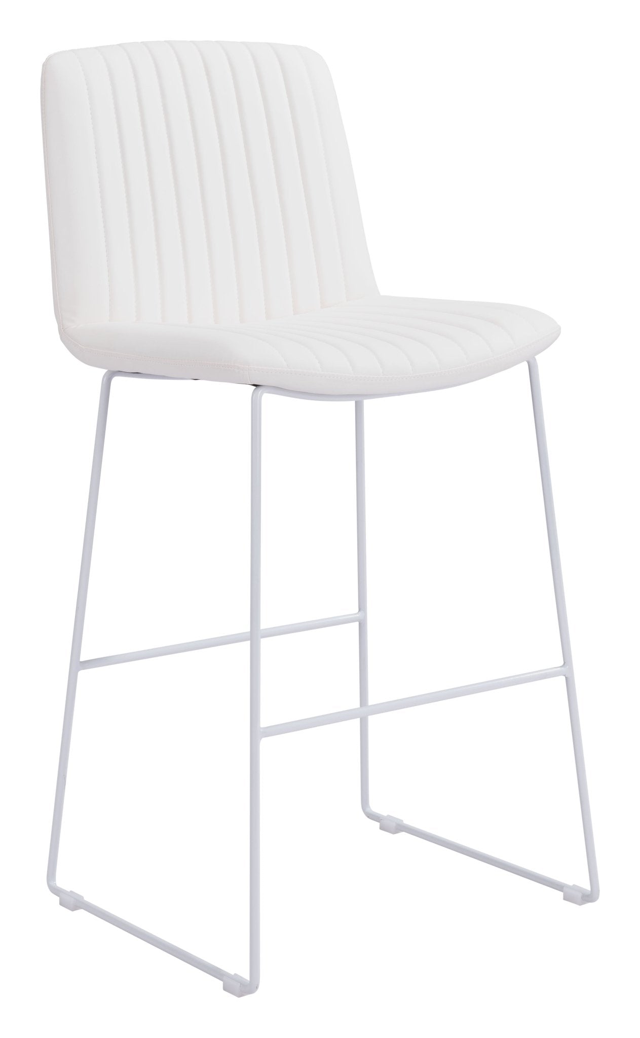 Mode Barstool (Set of 2) White - Cozy Roots Decor