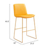 Mode Barstool (Set of 2) Yellow - Cozy Roots Decor