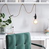 Molly Ceiling Lamp Black - Cozy Roots Decor