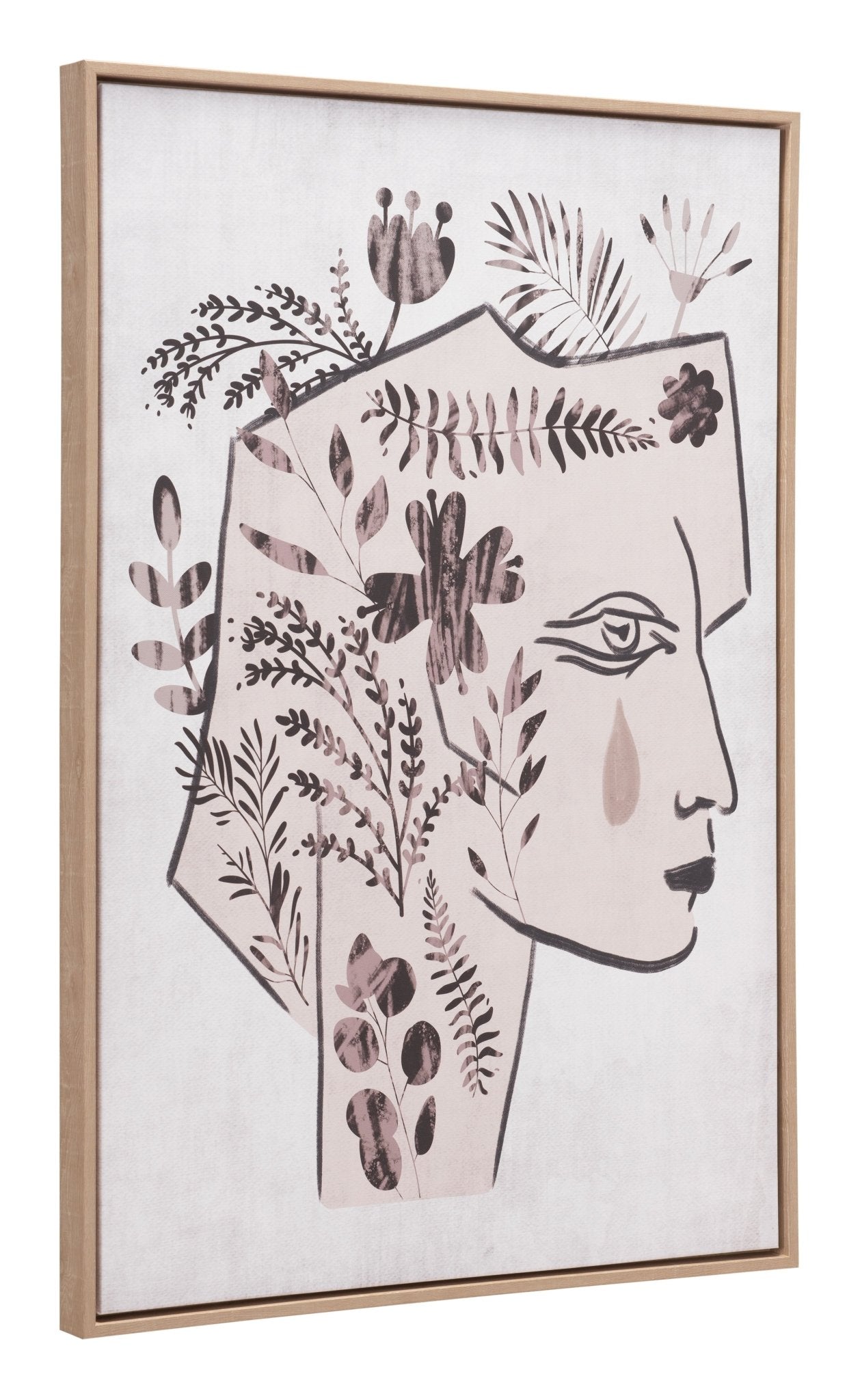 Mujer Canvas Wall Art Multicolor - Cozy Roots Decor