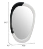 Muna Mirror White & Black - Cozy Roots Decor