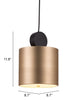 Myson Ceiling Lamp Gold & Black - Cozy Roots Decor