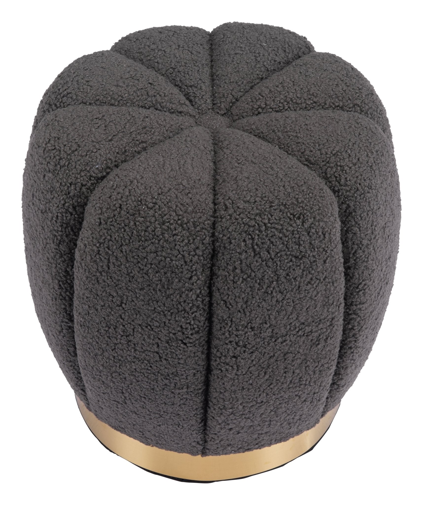 Napa Ottoman Dark Gray - Cozy Roots Decor