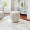 Napa Ottoman Ivory - Cozy Roots Decor
