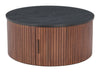 Nejaus Coffee Table Black & Walnut - Cozy Roots Decor