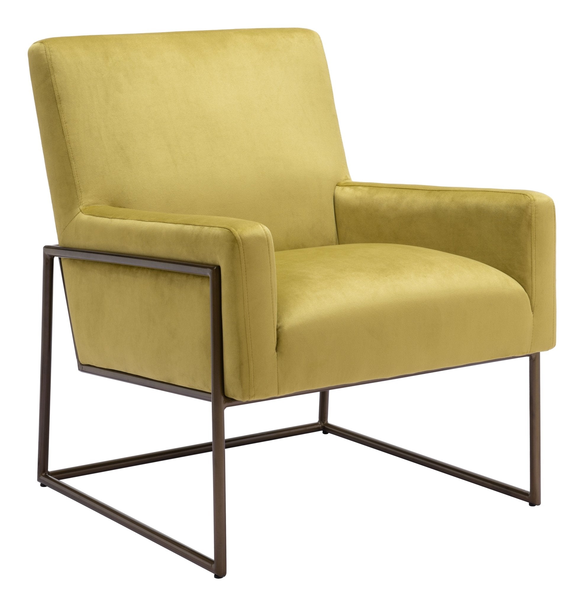New York Accent Chair Olive Green - Cozy Roots Decor