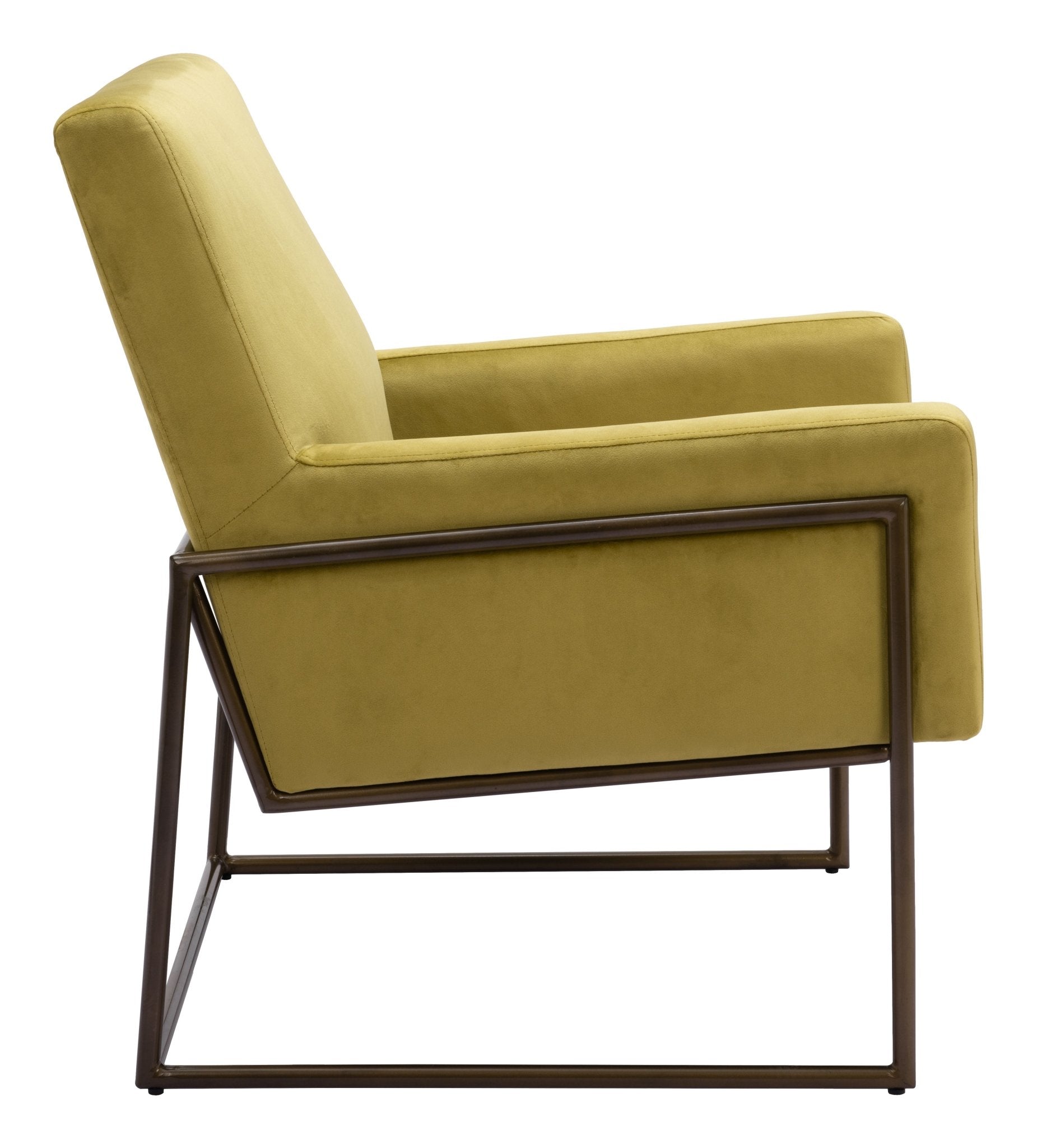 New York Accent Chair Olive Green - Cozy Roots Decor