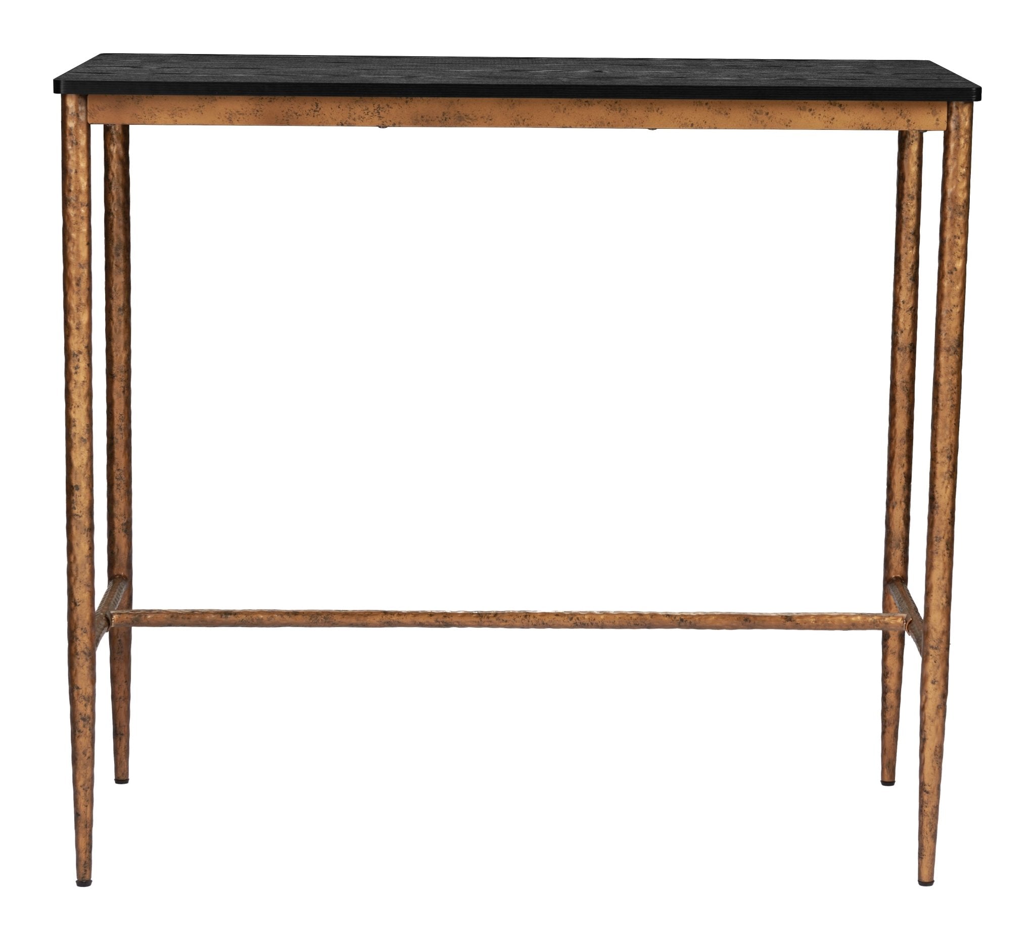 Nida Bar Table Black & Bronze - Cozy Roots Decor