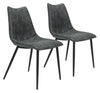 Norwich Dining Chair (Set of 2) Vintage Black - Cozy Roots Decor
