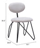 Novi Dining Chair (Set of 2) Dove Gray - Cozy Roots Decor