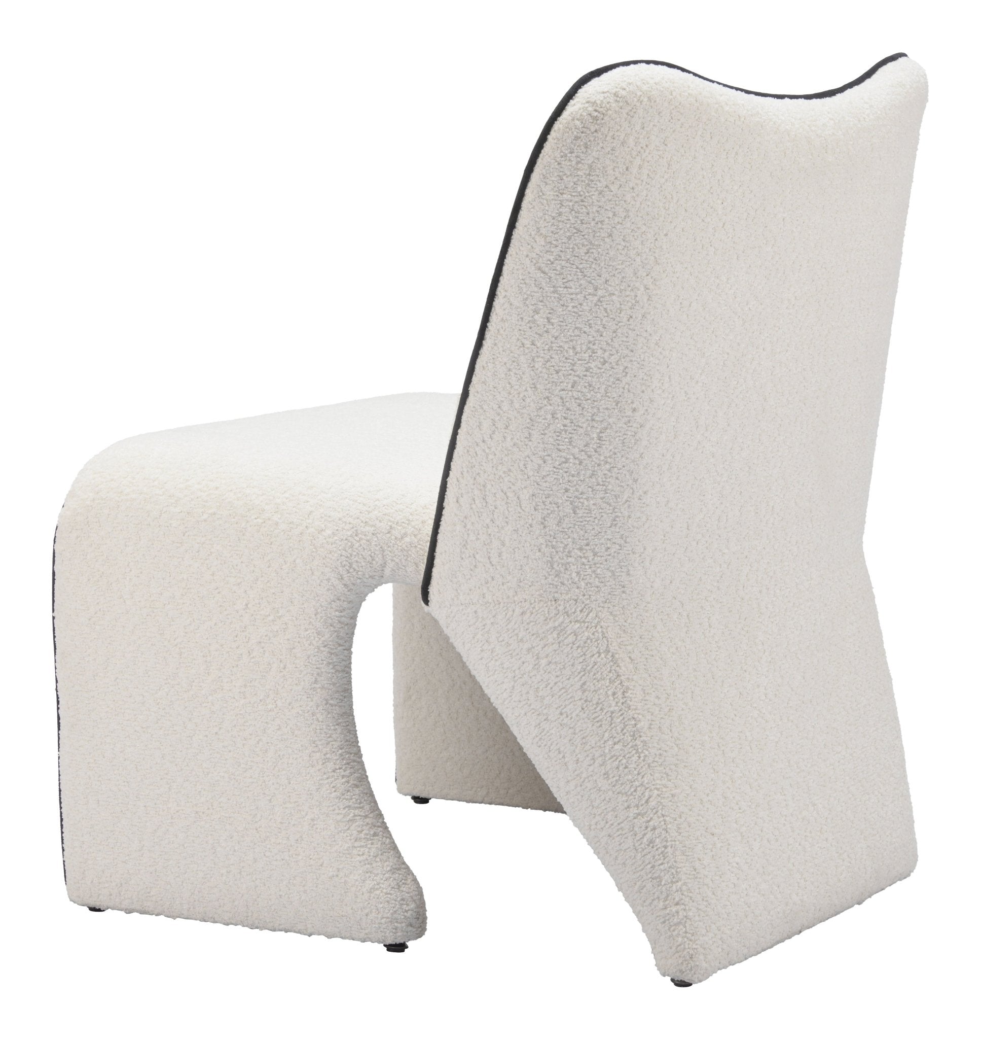Novo Accent Chair Ivory - Cozy Roots Decor
