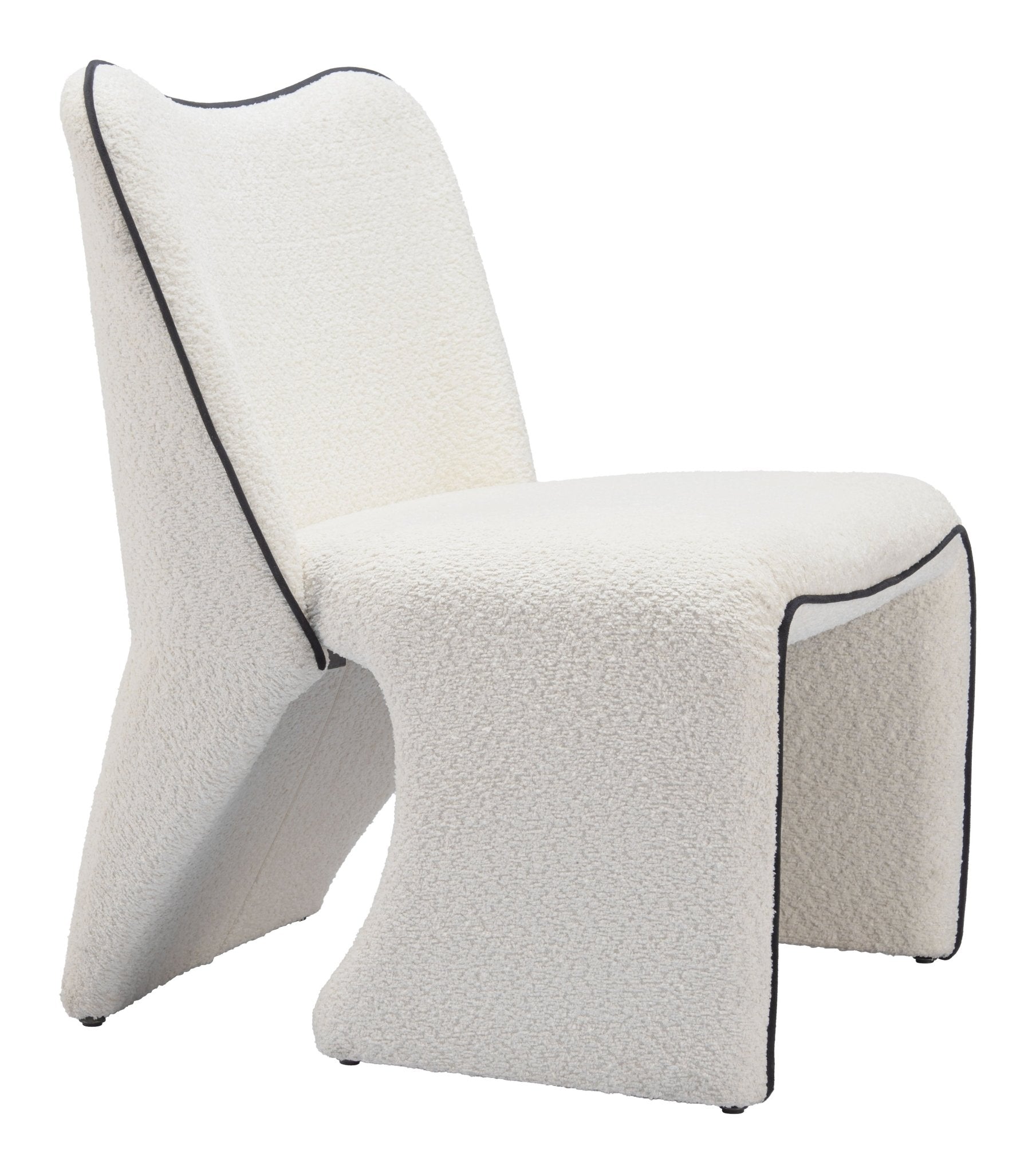 Novo Accent Chair Ivory - Cozy Roots Decor