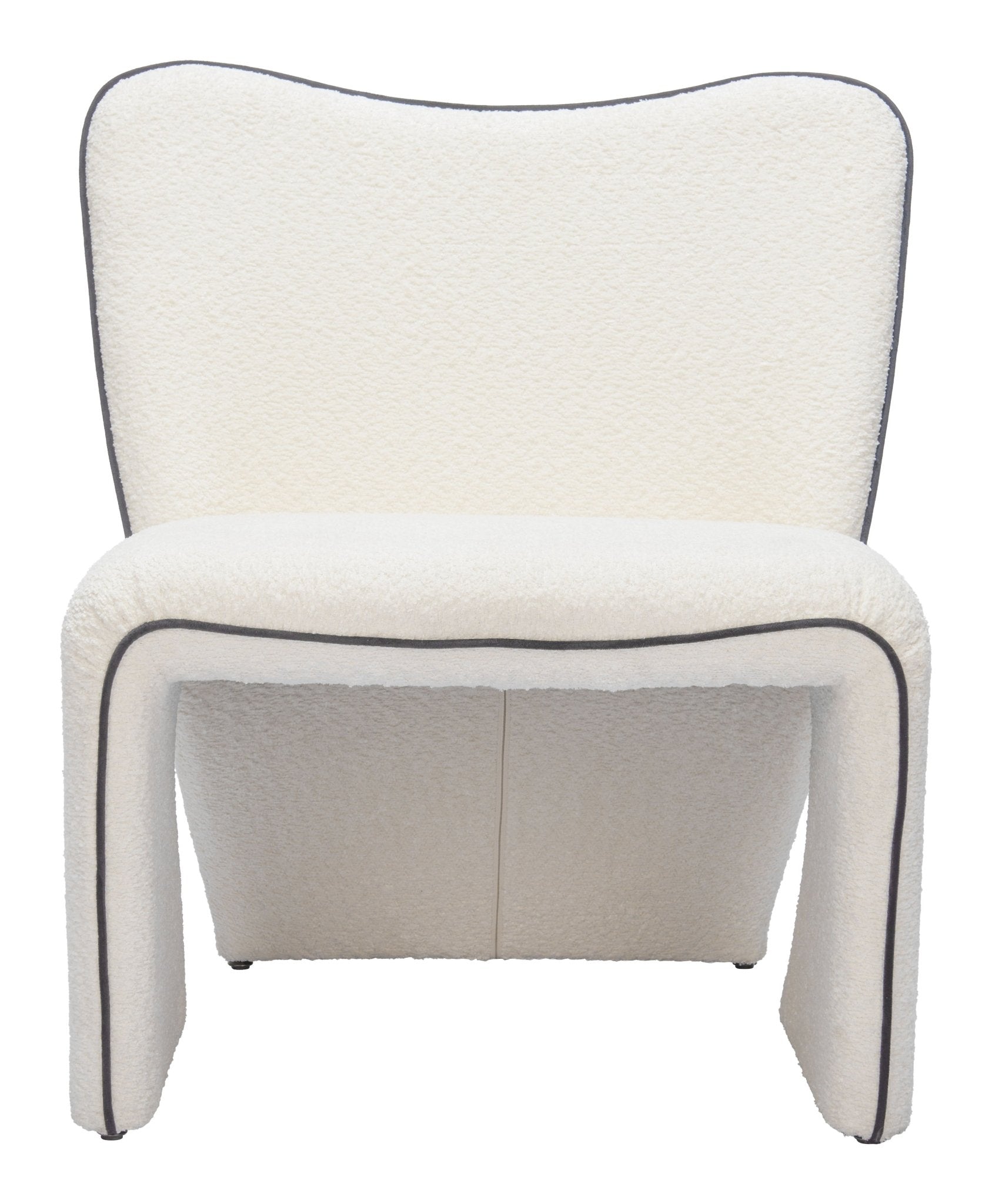 Novo Accent Chair Ivory - Cozy Roots Decor