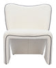 Novo Accent Chair Ivory - Cozy Roots Decor