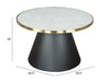 Nuclear Coffee Table White, Gold & Black - Cozy Roots Decor