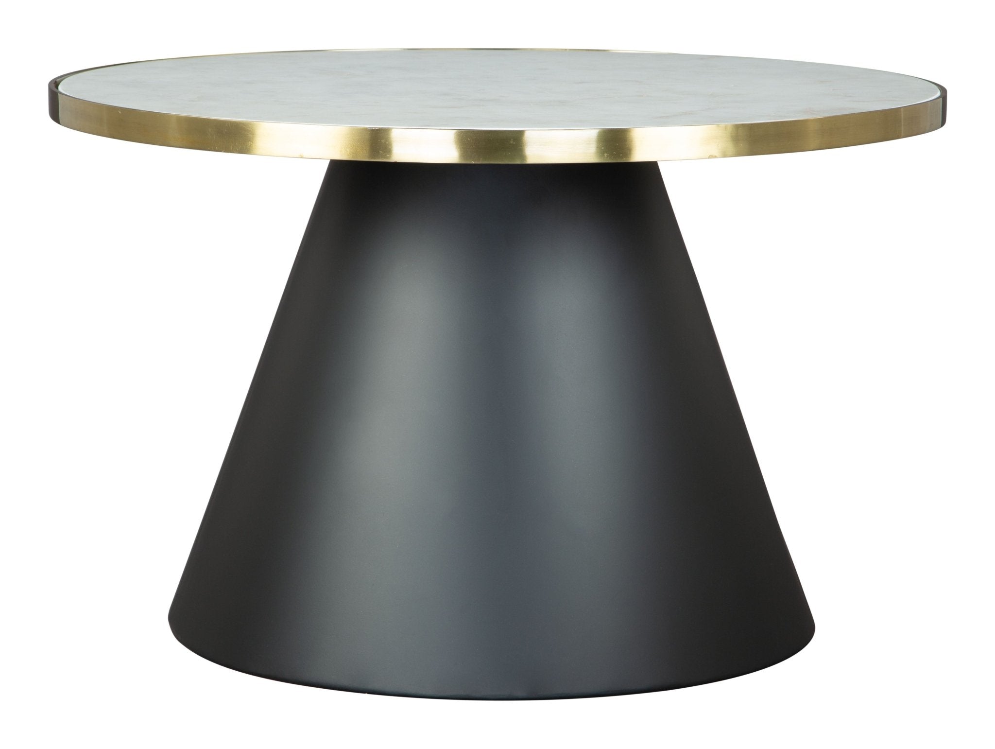 Nuclear Coffee Table White, Gold & Black - Cozy Roots Decor