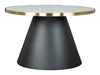 Nuclear Coffee Table White, Gold & Black - Cozy Roots Decor