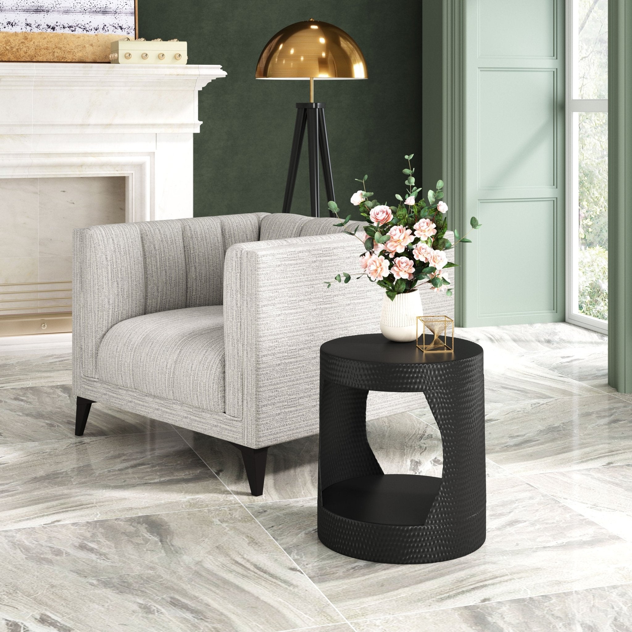 Nuuk Side Table Black - Cozy Roots Decor