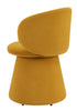 Oblic Swivel Dining Chair Orange - Cozy Roots Decor