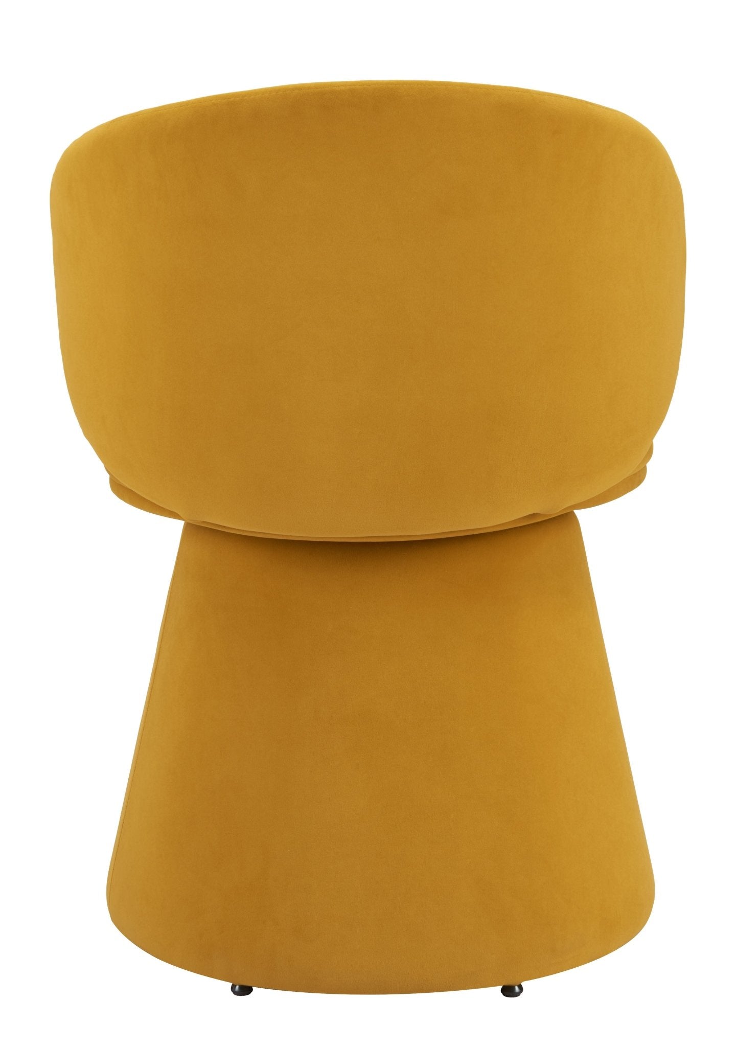 Oblic Swivel Dining Chair Orange - Cozy Roots Decor