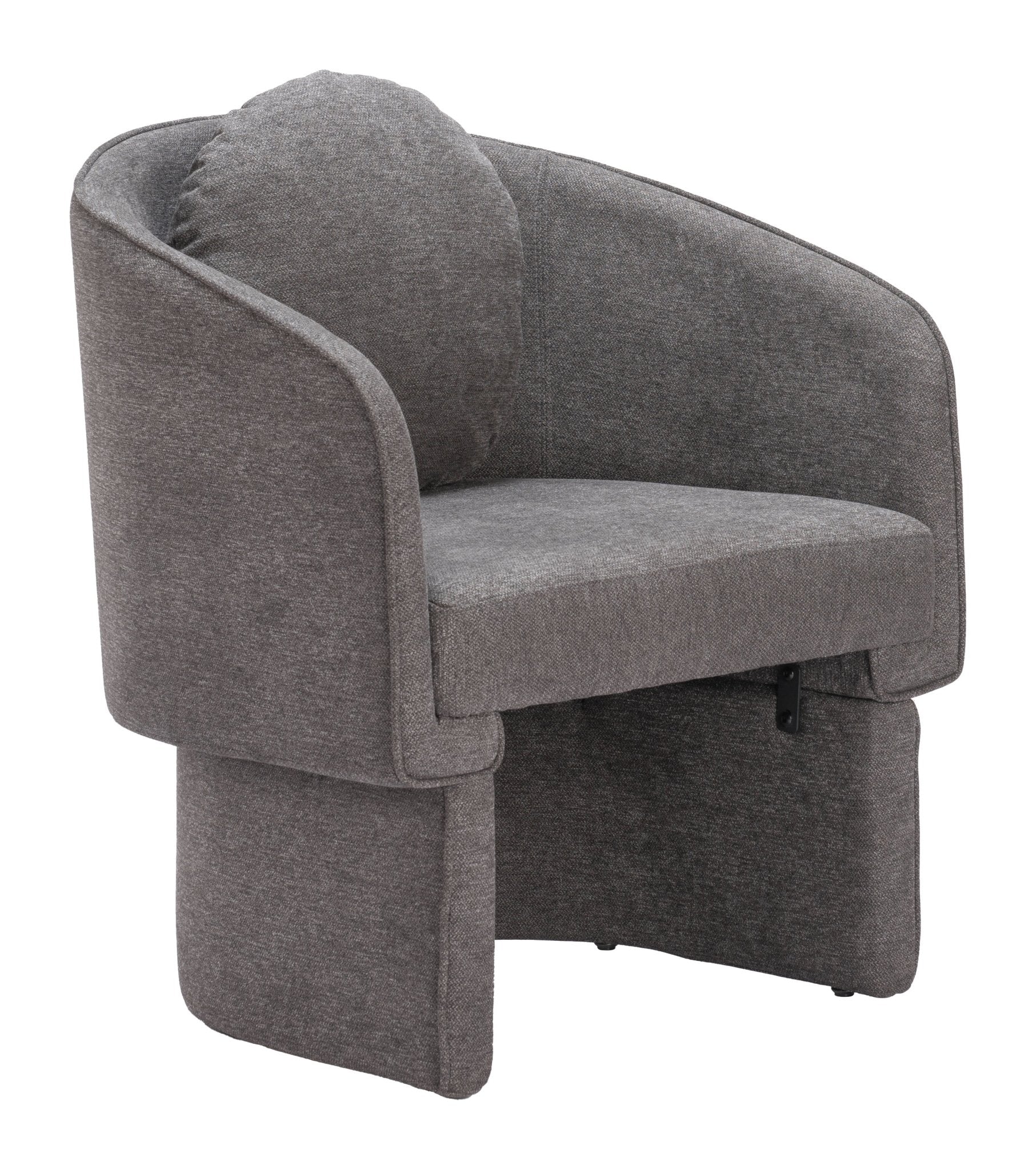 Olya Accent Chair Truffle Gray - Cozy Roots Decor