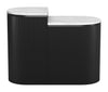 Ormara Side Table Set (2 - Piece) White & Black - Cozy Roots Decor