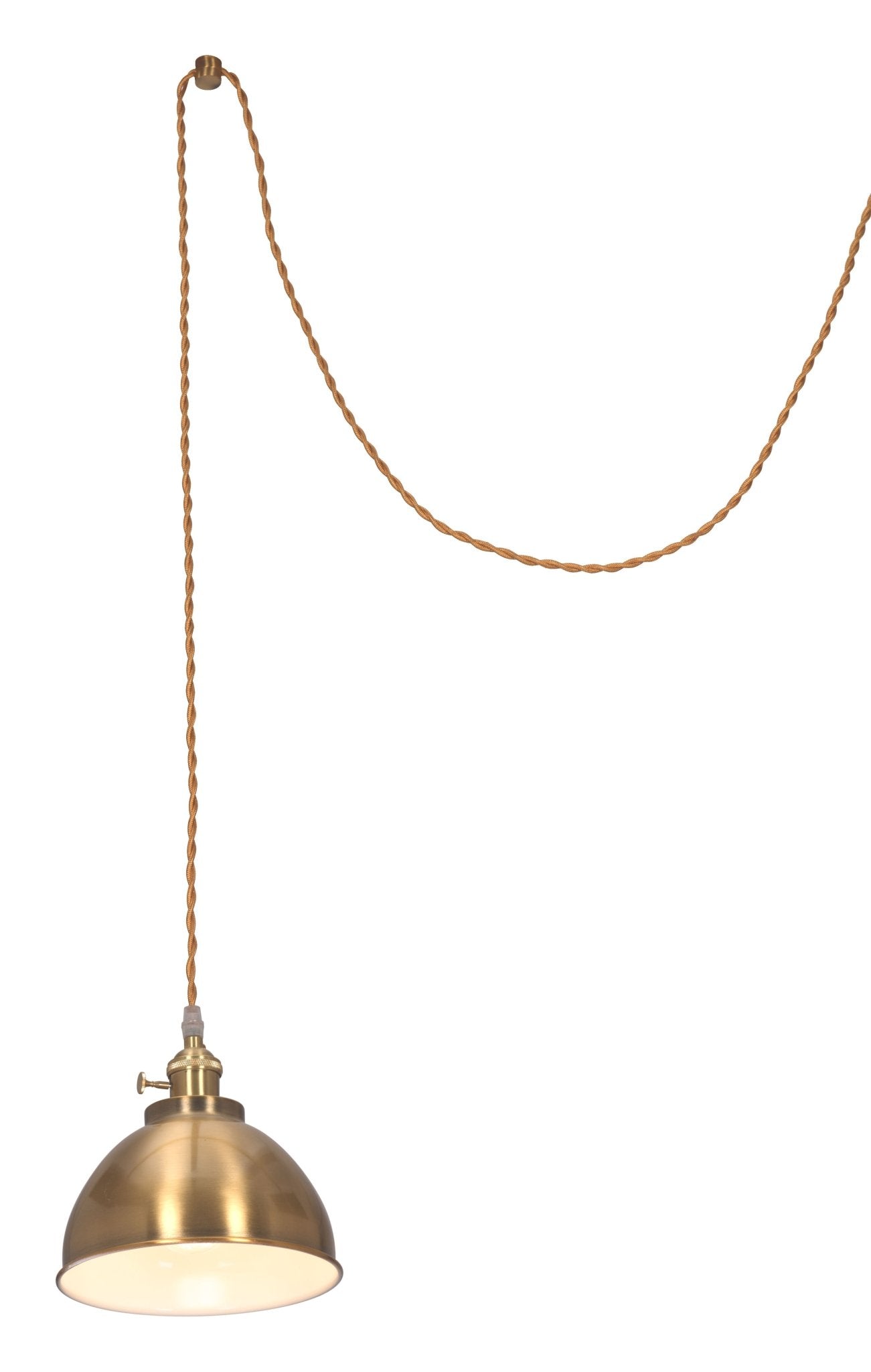 Oscar Ceiling Lamp Brass - Cozy Roots Decor