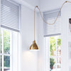 Oscar Ceiling Lamp Brass - Cozy Roots Decor