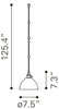 Oscar Ceiling Lamp Brass - Cozy Roots Decor