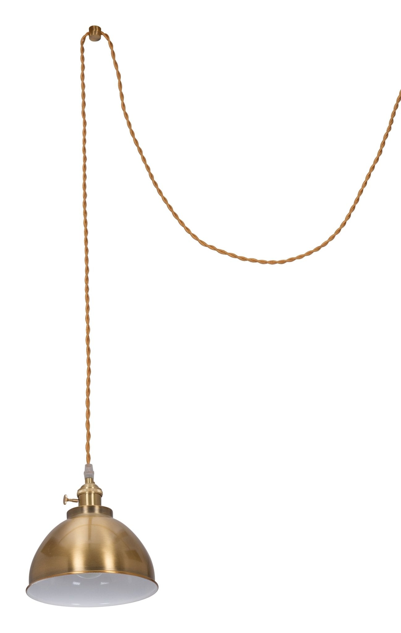 Oscar Ceiling Lamp Brass - Cozy Roots Decor