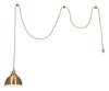 Oscar Ceiling Lamp Brass - Cozy Roots Decor