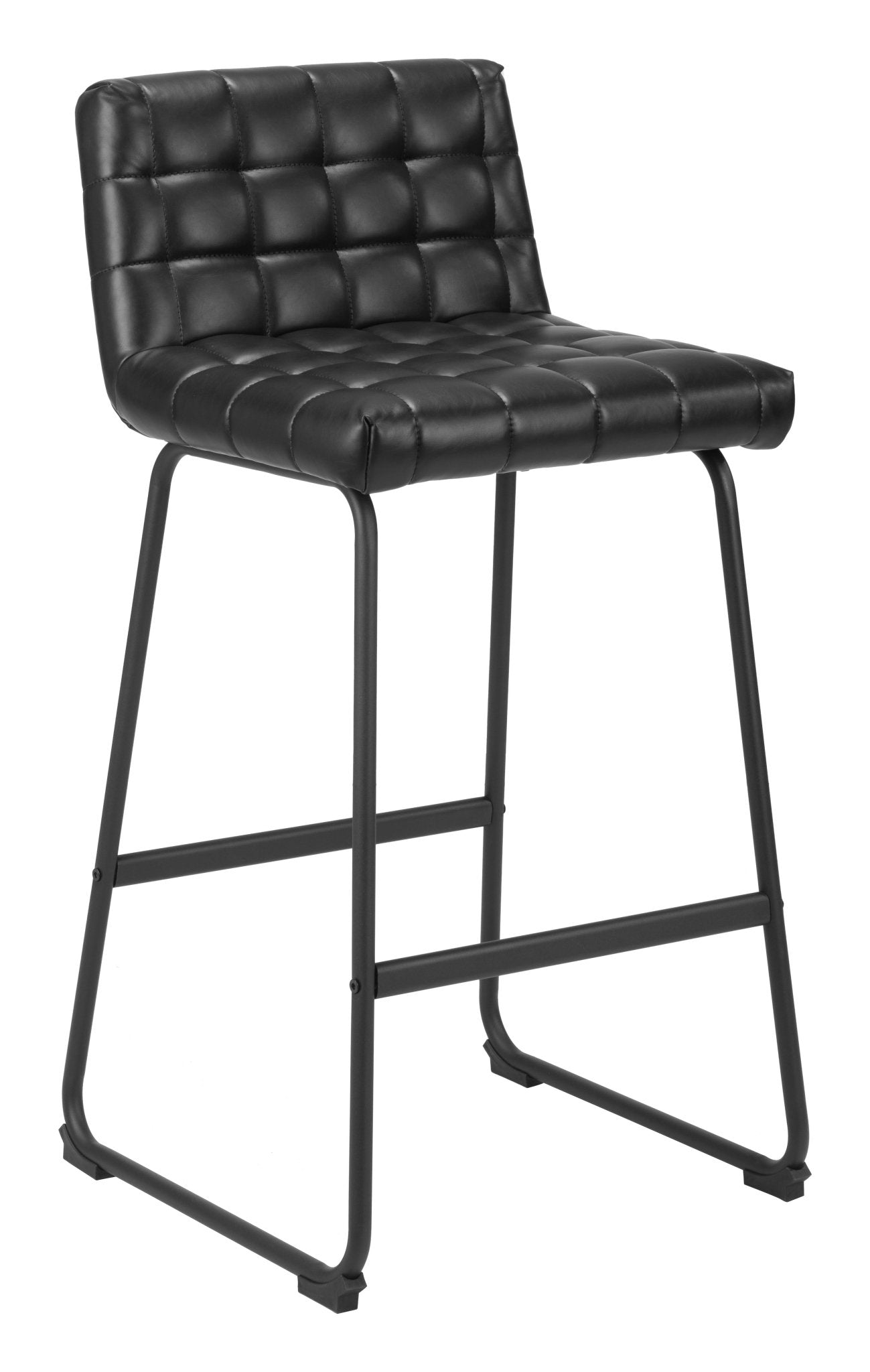 Pago Barstool (Set of 2) Black - Cozy Roots Decor