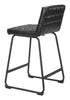 Pago Counter Stool (Set of 2) Black - Cozy Roots Decor