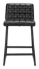 Pago Counter Stool (Set of 2) Black - Cozy Roots Decor