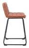 Pago Counter Stool (Set of 2) Brown - Cozy Roots Decor