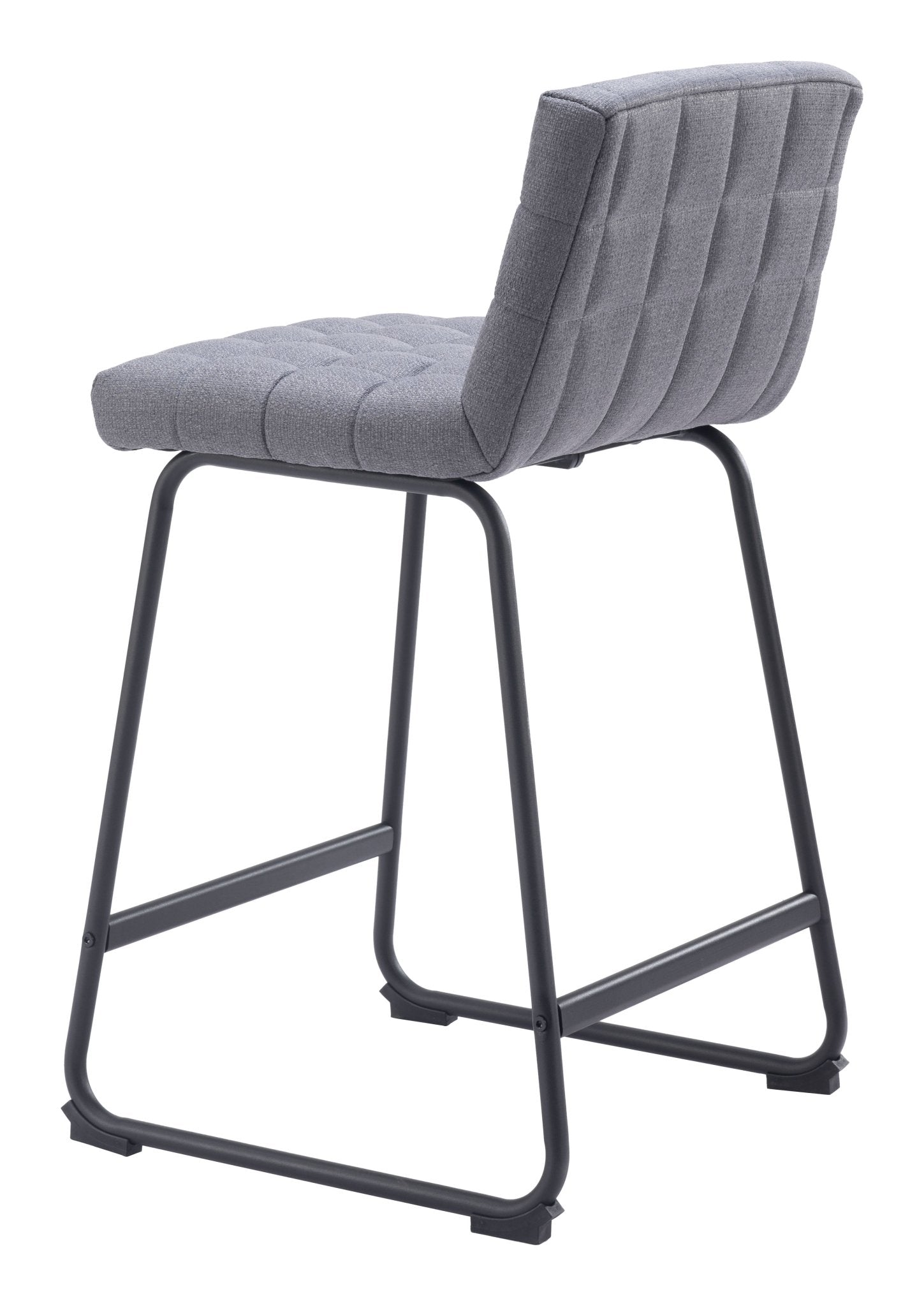 Pago Counter Stool (Set of 2) Gray - Cozy Roots Decor