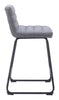 Pago Counter Stool (Set of 2) Gray - Cozy Roots Decor